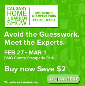 Save on Calgary home and garden show tickets